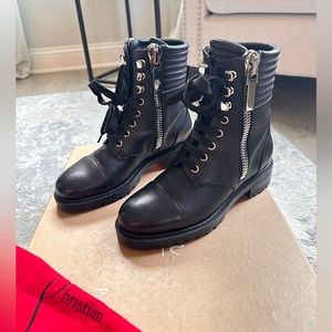 Christian louboutin en hiver flat boot 6.5
